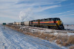 BUSW-14 shoves into Patriot's yard @ Annawan, IL.