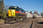 Picking up empties @ LaSalle, IL.