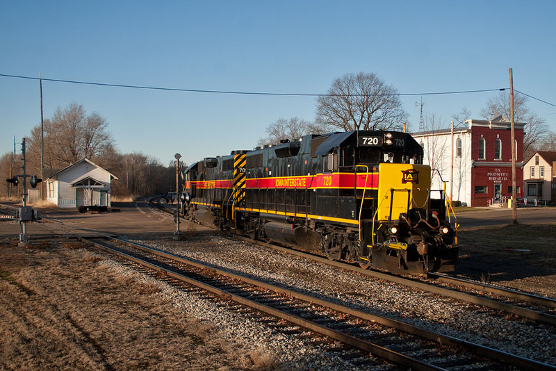 Departing Bureau lite engine.