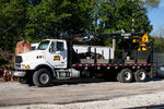 Sterling material handling truck parked at Bureau, IL.