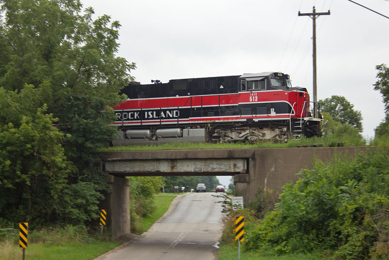 Track speed at Wisconsin Ave; Davenport, IA.