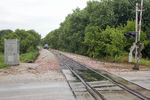 The truck was trying to set off here, 513 hit and pushed it 500' to the west.  Fairmount, St; Davenport, IA.