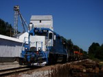 CBBI rumbles through Oxford, Iowa. 24-Aug-2008.