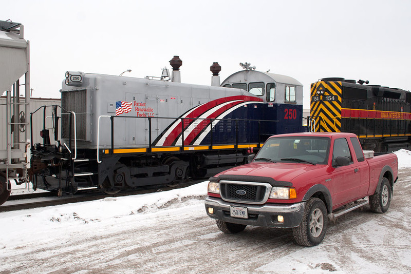 PRFX 250 & my truck @ 46th St; Rock Island, IL.