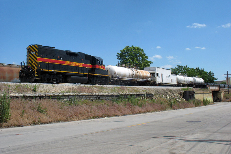 Asplundh weed spray train @ Rock Island, IL.