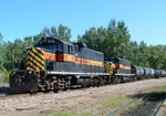 IAIS 413 and 401 on BISW-06, Blue Island, IL 08/06/04