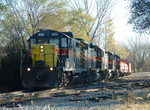 403 leads 711, 710 and 709 on a reverse move back toward the RI main. Blue Island, IL