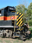 A view of the extended cab on 600 at Evans Yd. 08-07-04