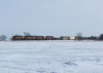 Just east of Atallisa, Iowa 703 and company are westbound toward Iowa City.