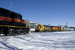 CRPE-27 meets BNSF R-CHI427 @ Moline, IL.