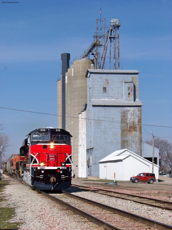 Walcott, IA.  29-Mar-2010.  Buddy Burton #2