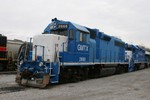 One of the new leasers - GMTX 2668 - still stored at Iowa City, IA