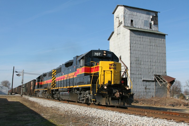 And one final shot with the old Annawan elevator in the background