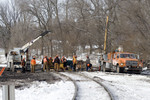 BNSF M-of-W @ Colona, IL.  January 4, 2008.