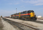 IAIS 709 with CBBI-08 @ Newton, IA.  April 9, 2005.