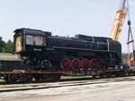 Chinese QJ 2-10-2 coal fired engine