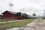 1130 train going past the Stuart Depot