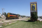 IAIS Grimes Line Extra goes past the Swanson Depot in Clive in August of 2010. Dave Kroeger Photo