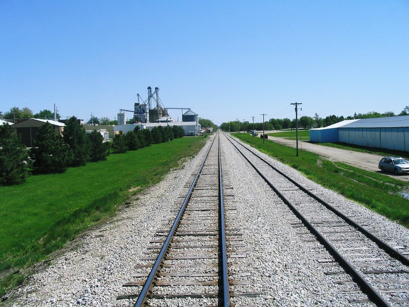 Looking back at Anita, IA