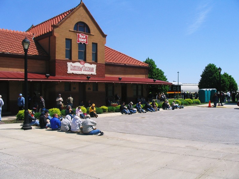 Lunch at the Atlantic Depot.