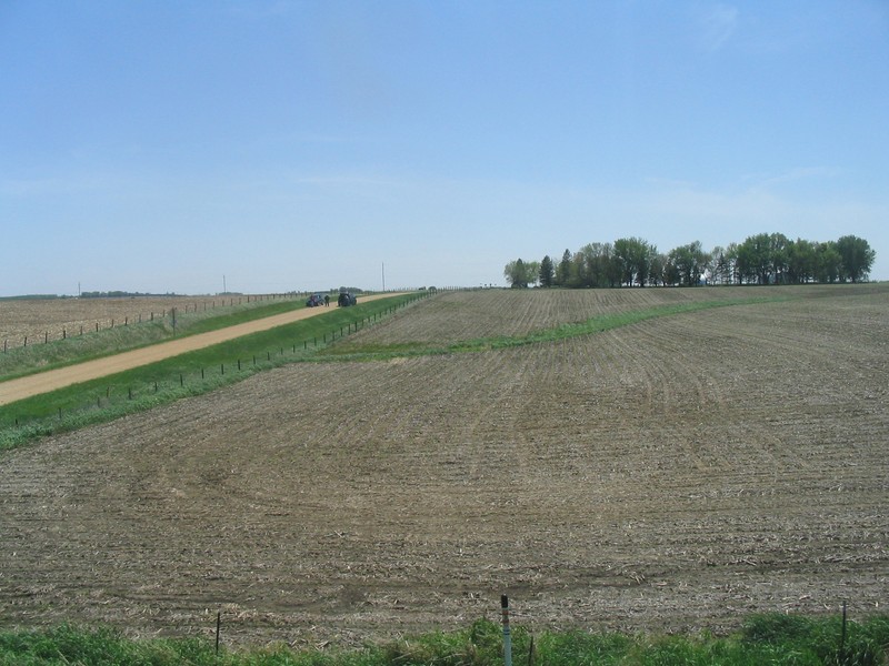 Foamers north of the Kalbach Farm west of Menlo