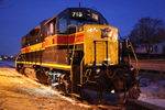 IAIS Grimes Job lays overnight in Clive in the Winter of 2011