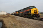On March 4, 2011 CBBI rolls thru Homestead after setting out cars for Cedar Rapids.
