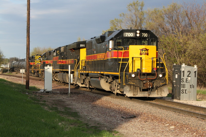 BICB-23 at E18th St in Des Moines with a new slug set on April 24