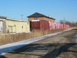 Another RI relic; I've seen photos of this building in RI days but forget what it was.  An old icehouse maybe?