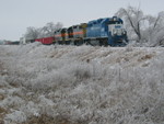 East of Wilton, mp 206.8, Dec. 13, 2007.