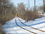 Pulling up the interchange track.