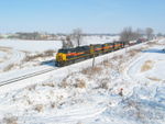 WB at the Wilton overpass, Dec. 28, 2010.