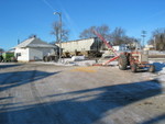 Wiota depot, now Wiota grain company, complete with scale.  The depot used to sit next to the main on the north side of the tracks.