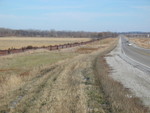 Looking north towards Hancock.