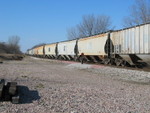 Shoving into the siding at West Lib.