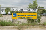 Entrance to Gerdau Steel in Des Moines