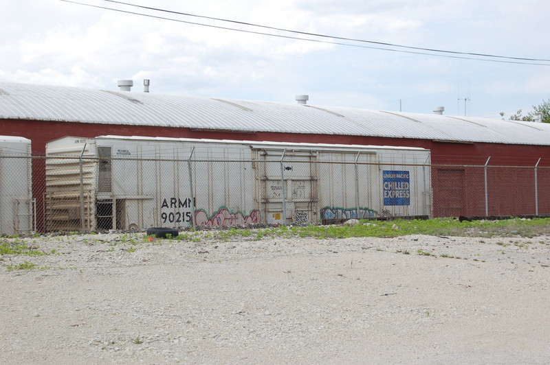 UP refrigerated reefers at Merchants