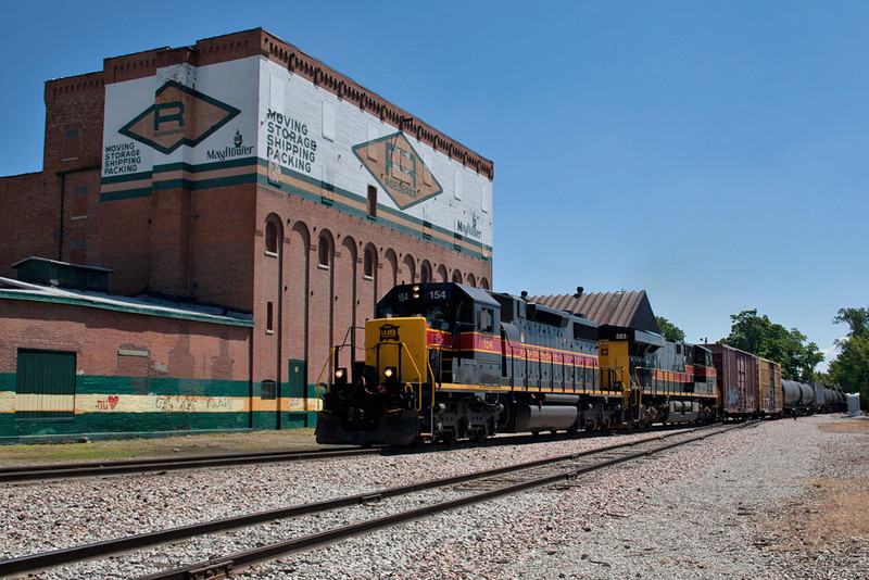 Departing Davenport, IA after completing the detour.