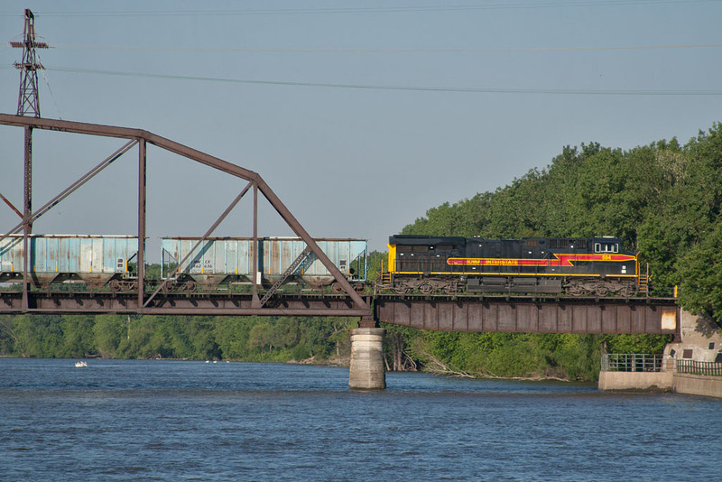 BICB-08 on the Crescent Bridge.  Davenport, IA.