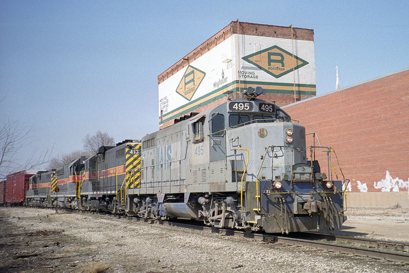 IAIS 495 East @ Missouri Division Jct; Davenport, IA.  March 20, 1999.