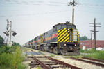 IAIS 800 on CBPE @ 34th St, Moline, IL.  September 5, 1999.