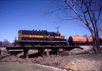 IAIS 401 with RISW-02 @ Rock Island, IL.  April 2, 2004.