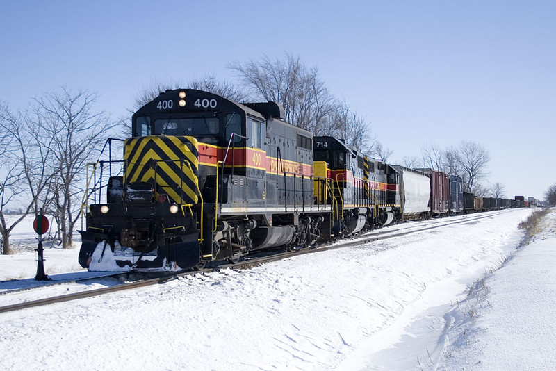 IAIS 400 on BICB-18 @ WSS Walcott, IA.  February 19, 2008.