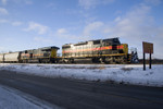 IAIS 156 with CBBI-08 @ Rock Island, IL.  January 9, 2009.