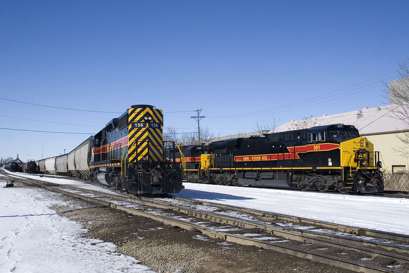 RISW-16 & RIBI-16 @ Rock Island, IL.  February 16, 2010.