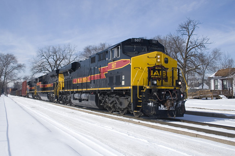 CBBI-10 @ 5th St; Davenport, IA.  February 11, 2010.