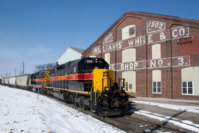 RISW-25 @ 6th St; Moline, IL.  February 25, 2011.