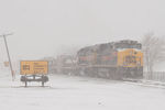 CBBI-11 departs Rock Island, IL.  January 12, 2012.