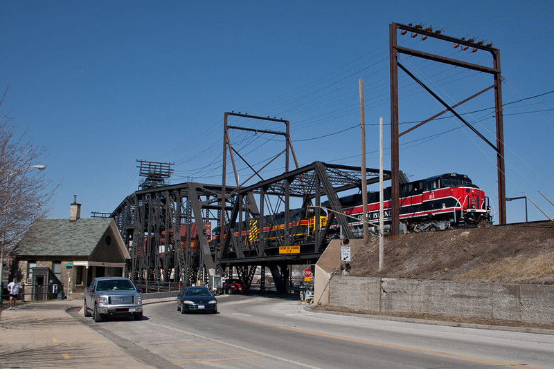 CBBI-05 @ Government Bridge; Rock Island, IL.  March 6, 2012.