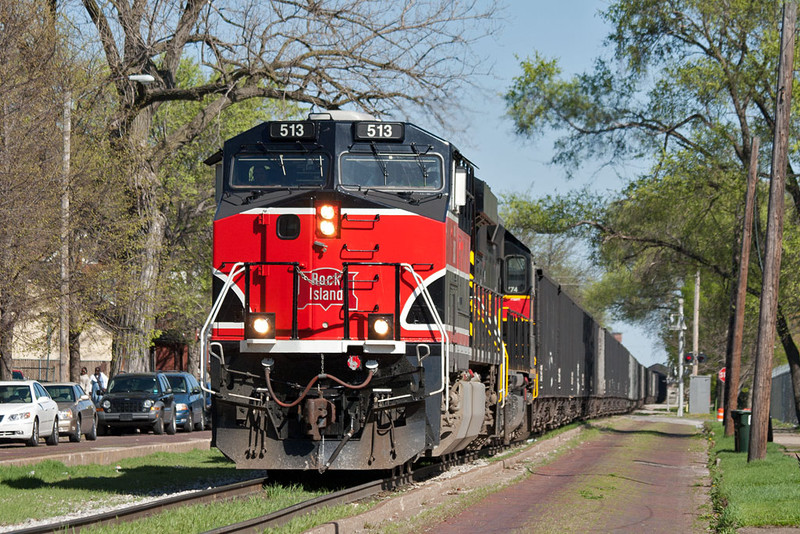 PECR-28 @ 5th St; Davenport, IA.  March 28, 2012